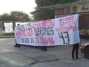En Nanchital se extiende la ola de protestas.