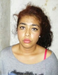 Yulet Marion Alonso Santos, detenida.