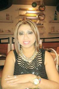 La periodista radiofónica, Benita González Morales.