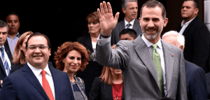 En la Cumbre Iberoamericana, el gobernador Javier Duarte de Ochoa recibió el pasado domingo 4 de diciembre al rey de España Felipe VI.