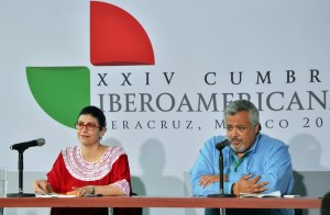 22 países de Iberoamerica están en Veracruz.