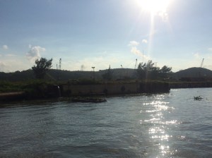 Este es el tramo de Villa Allende que no ha sido expropiado por el Gobierno Federal a favor de COTUCO; según pertenece a Pemex.