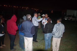 Hacen diligencia en el Predio Hacienda Tierra Nueva.