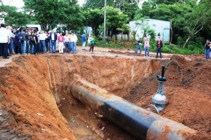 El agua de los pozos se conectarán al acueducto Yuribia, la red principal.