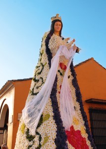 La Virgen de la Candelaria.