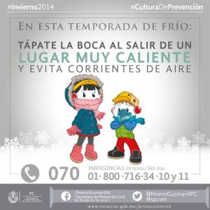 Prepárese para nueva baja de temperaturas.