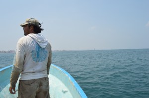 Los OVNIS se perdieron en las costas de Veracruz. 