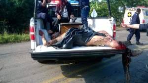 El comandante tenía quemaduras graves en el 60 % de su cuerpo tras estallidos de las granadas.