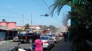 Era trasladado a un Hospital del IMSS hacia Veracruz puerto, a bordo de un helicóptero de la Fuerza Civil.