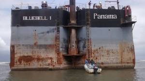 La embarcación BlueBell es de grandes dimensiones.