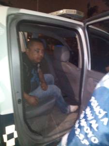 Se salvó de milagro, gracias a la oportuna intervención de la Policía Naval. Era una de las víctimas.