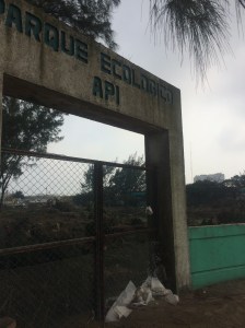 El Parque Ecológico fue trasladado hacia Villa Allende, por eso decidieron destruirlo.