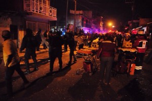 Intensa movilización de todas las fuerzas de tarea.