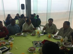 Durante esta mañana, el director de la Apicoat sostuvo una reunión con los medios masivos de comunicación.