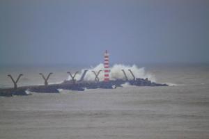 Las rachas de viento superan los 100 km/h (Foto.- José Tomás del Angel) 