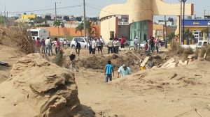 Llegaron con machetes y palos para destruir viviendas de posesionarios, afines a la familia Bringas Burelo.