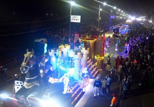 La música, el color, la fiesta... ¡la carne!