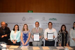 En el Consejo Distrital de Participación Ciudadana en Materia de Procuración de Justicia  del Distrito 21.