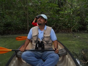 "Uno se siente vivo al estar en contacto con la naturaleza", dice el Biólogo Gabriel Cruz.