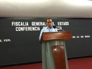 Luis Angel Bravo, Fiscal General del Estado en Veracruz.