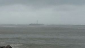 El canal de navegación del Puerto está cerrado ante la fuerza del viento.