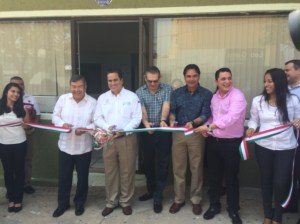 Las autoridades de Coatzacoalcos re-inauguraron las instalaciones del Registro Público de la Propiedad que será monitoreada con cámaras de videovigilancia.