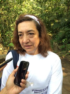 Patricia Escalante, doctora del Instituto de Biología de la UNAM. 