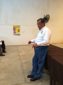 Rodolfo de la Guardia, candidato a diputado federal por el distrito XI.