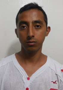 David Ramos Flores, iba repleto de armas.