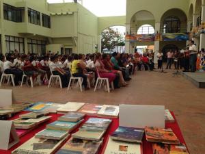 Celebran el Día Internacional del Libro.