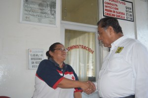 Rodolfo de la Guardia perteneció a la Cruz Roja por más de 12 años; tuvo su reencuentro.