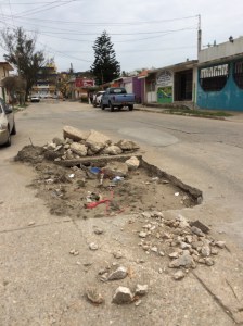 Joaquín Caballero suspendió programas de bacheo en época electoral, luego del inicio de campañas.