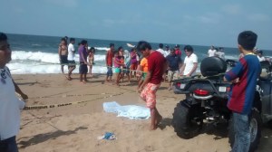 En Villa Allende, murió un joven del estado de México en playas de Coatzacoalcos.