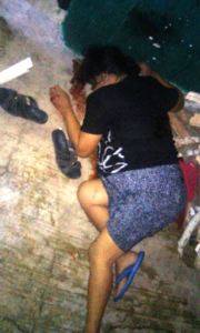 La abuelita asesinada.