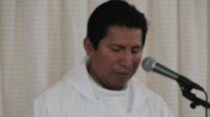 El Vicario Josué denunció el robo contra la Iglesia. 