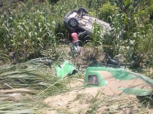 En el tramo Las Matas, por la pésima condición del trayecto Coatza-Mina, ocurren varios de estos accidentes. (ARCHIVO)