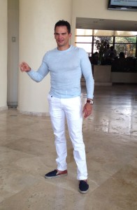 El actor y cantante Julio Camejo, resaltó todas las bondades de Coatzacoalcos.