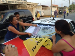 Cada vez son más los taxistas que simpatizan con el PRD.