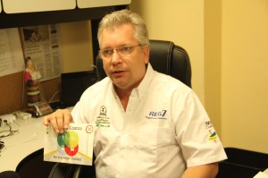 Víctor Esparza, regidor de vialidad del Ayuntamiento de Coatzacoalcos. (ARCHIVO)