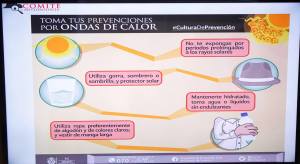 Medidas para ola de calor.