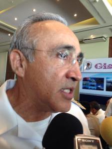 Vicealmirante Manuel Fernández Monfort, de la SEMAR.