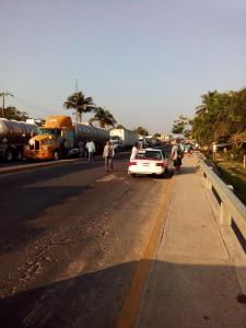 La gente decidió caminar.