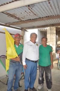 Todos juntos hacia la victoria este 7 de junio, anticipa el candidato del PRD a la diputación federal, Rodolfo de la Guardia.