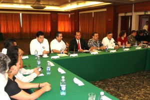 Reunión de Seguridad Pública con el sector civil y empresarial de Coatzacoalcos.