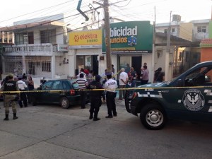 Lo mataron frente a una sucursal de Elektra.