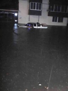 Las avenidas se fueron a pique, por las inundaciones.