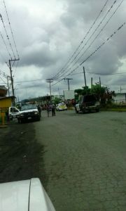 El taxista fue acribillado.