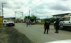 Enfrentamiento entre sicarios con policías municipales.