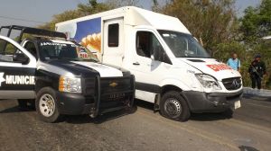 La persecución concluyó en la carretera Sayula.