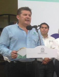 El director del Conalep, Luis Villarreal Sánchez.